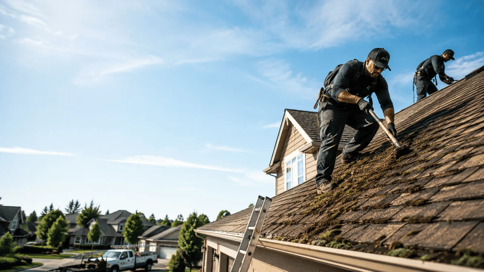 Roof Moss Removal in Perkins, MO near me